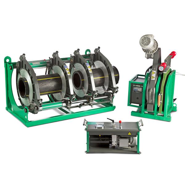 500 - 800 milímetros 380V 50/60 hertz de máquina hidráulica da solda por fusão da extremidade da tubulação do HDPE