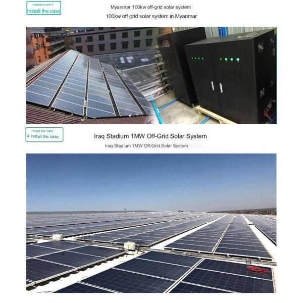 20kw Solar Power Generation System 220v Home Offgrid Inverter Control  60HZ