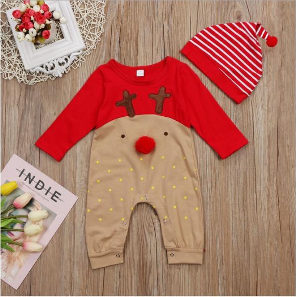 Hot Sell Organic Cotton boutique Baby Rompers Knit Clothes