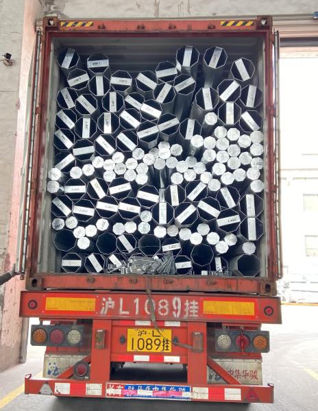 9m 10m 11m Q345 Polygonal Hot Dip Galvanized Metal Steel Pole