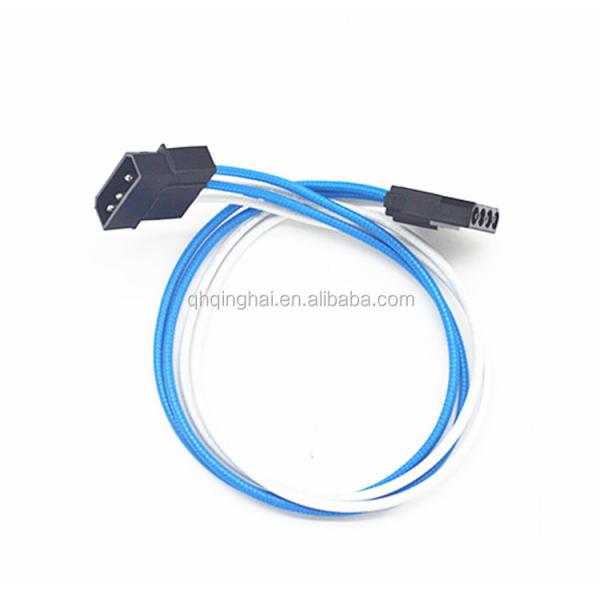 4 Pin Molex Male to Female Extension Cable 12