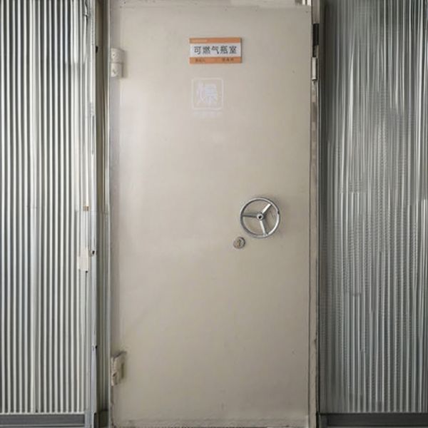 Impact Resistant Explosion Proof Door Anti Theft Steel Blast Proof Doors
