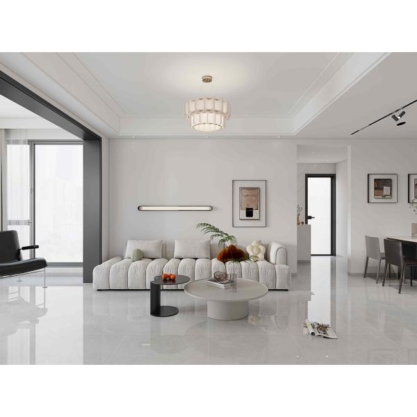 Elegantes azulejos de porcelana de mármol 800x800mm pulida para comedor resistente al desgaste