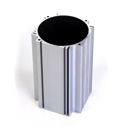 CNC Round Aluminum Profile Pneumatic Cylinders Profile Tube Pneumatic Cylinders