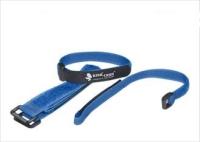Anit-slip cusotmized logo Hook And Loop Straps cable tie with metal buckle