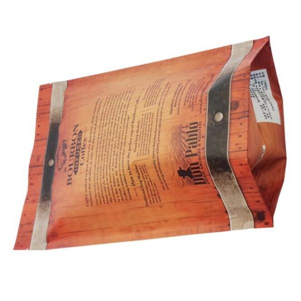 Food Grade Stand Up Zipper Pouch 250g Aluminum Foil 50 Microns For Coffee Packaging