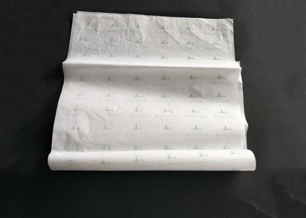 White Tissue Wrapping Paper Letterpress , Flower Wrapping Paper Gift Packaging