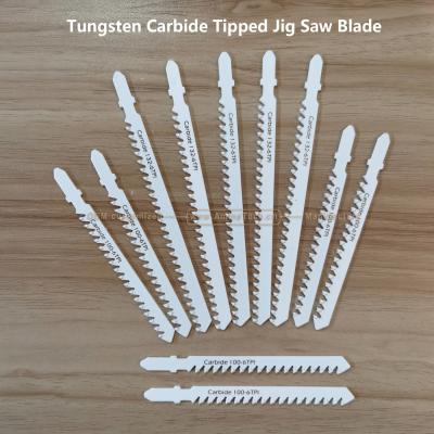Tungsten Carbide Tipped Jig Saw Blade