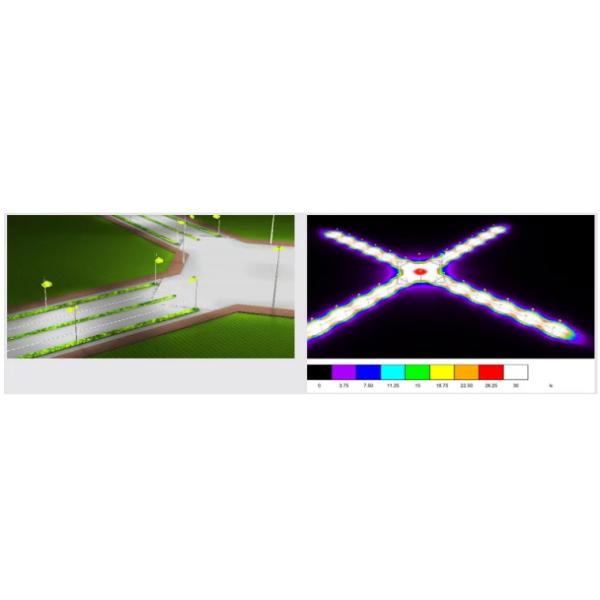 Glass Cover Light Post Top Lamp Decoration Garden Three Arm 30W 60W 80W 90W 120W