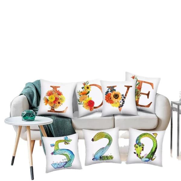 Taies d'oreiller vierges blanches personnalisées pour la sublimation, supports de coussin pour transfert thermique