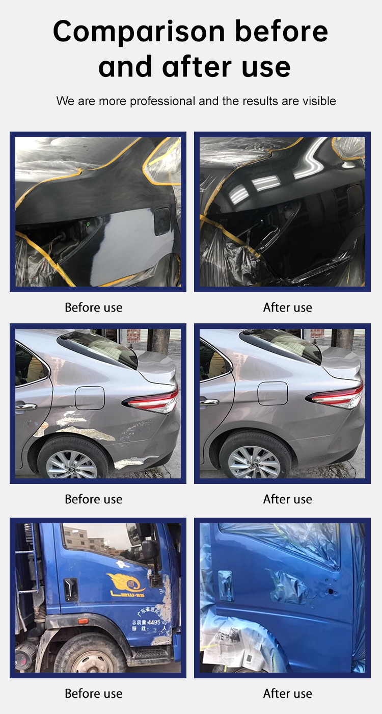 1K Transparent Iron Yellow Basecoat Auto Paint Acrylic Resin Liquid Coating Plastic Coating Spray Application Car Refinish OEM