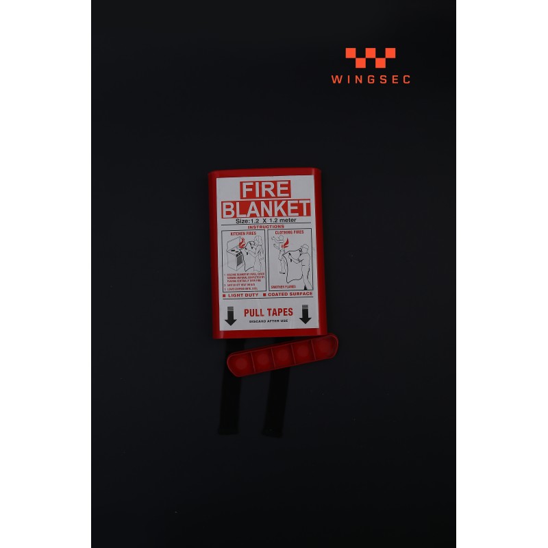 Wall Mounted Or Portable Fire Blankets Some Models Reusable Safety Equipment To Smother Small Fires Cutting Off Oxygen
