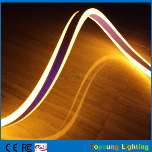 8.5*18mm sinais de iluminação LED de 12V de néon branco quente para o Natal