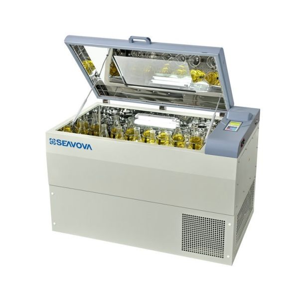 300RPM Refrigerated Orbital Linear Laboratory Shaker Incubator HS-4021 with 25mm Orbit