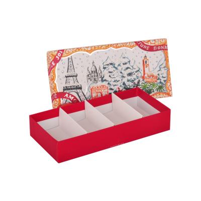 Boîte de papier de empaquetage de savon de tableau blanc de rectangle avec l'OEM de papier d'insertion
