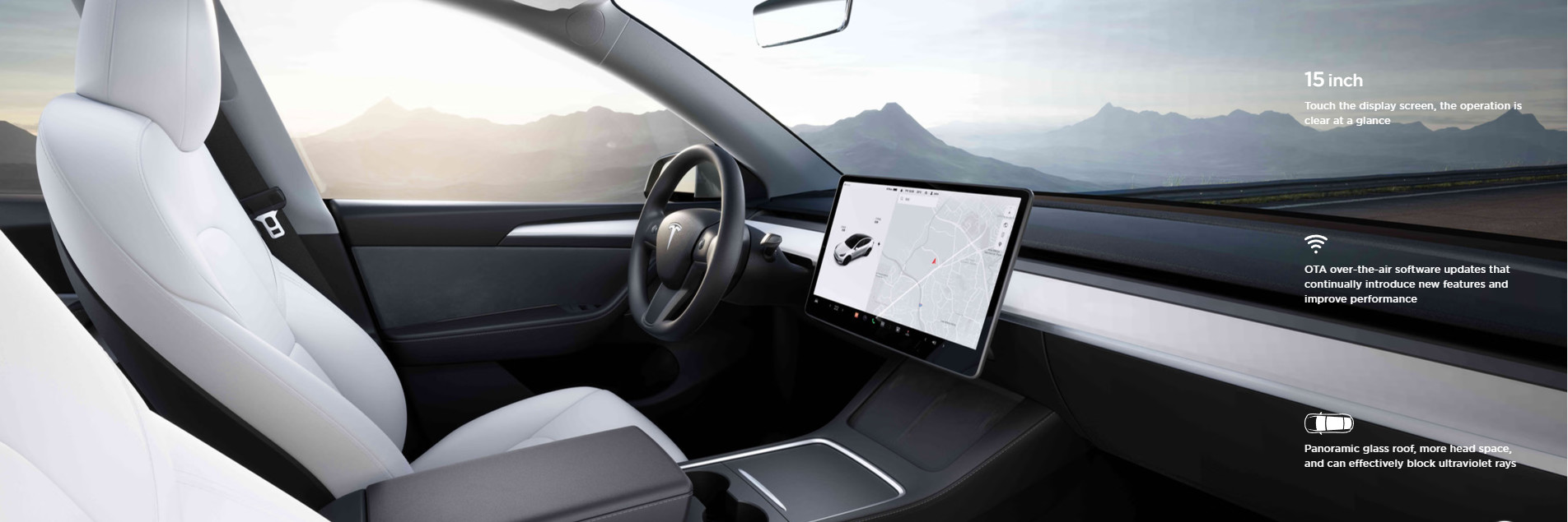 Чистый электрический Tesla EV Cars RWD AWD Model Y SUV Дальний диапазон