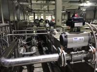 DN25 - válvula da parada programada de emergência DN500/válvula em dois sentidos pneumática da flange
