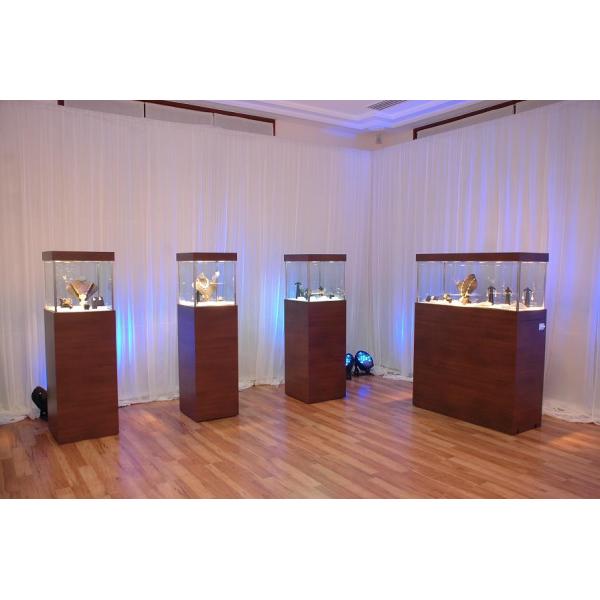 Large Jewelry Display Case Kiosk Jewelry Display For Retail Store / Supermarket