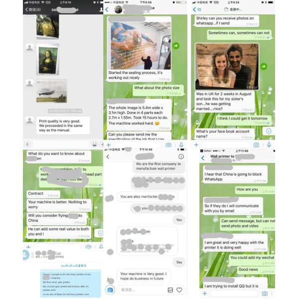 Машина принтера стены робота цифров УЛЬТРАФИОЛЕТОВЫХ чернил CMYKWW самая лучшая для продажи