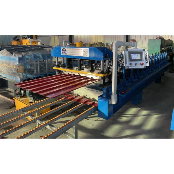 “Customized Pbu Metal Roof Roll Forming Machine Single Layer Roofing Sheet Making Production Line”