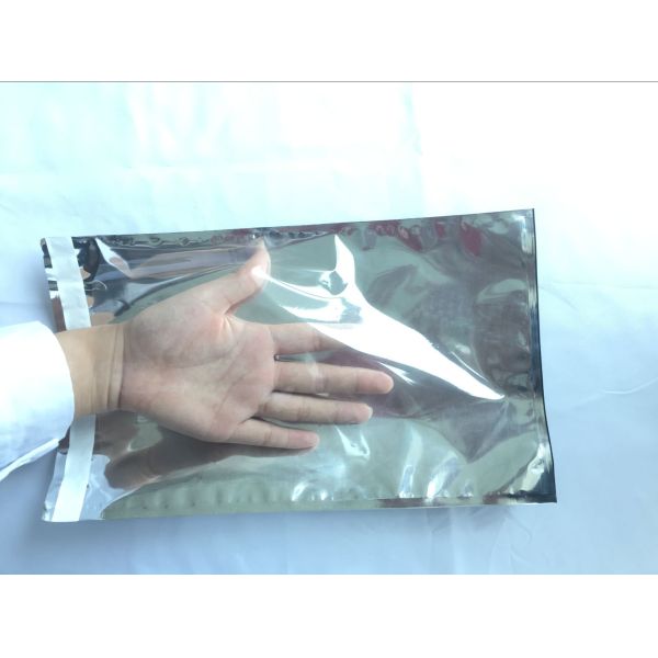 Aluminum Foil Yin And Yang Self Adhesive Plastic Bags With Ziplock For Packing Clothes
