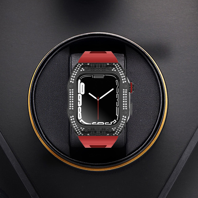 Водостойкость 30 метров Роскошный чехол для Apple Watch