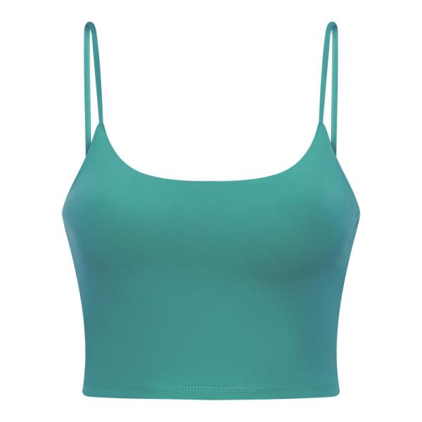 Plus Size Longline Sports Tops Ladies , Knitted Supportive Longline Sports Bra