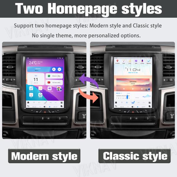 8 игрок автомобильного радиоприемника андроида ядра 10,4» на Ram 1500 доджа 2013 до 2018