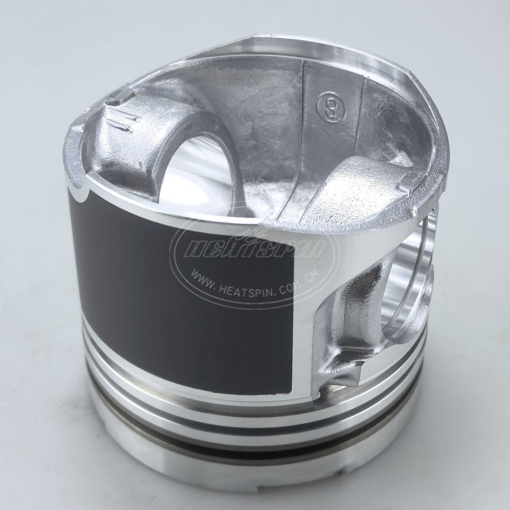 4x New 91.1mm Engine Pistons with Rings Set for Mitsubishi 4D56T (16V)  1110C313 Turbo Diesel