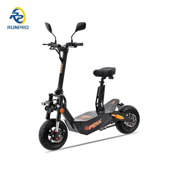 Potente 2000W 3000W Motor sem escova Chain Drive Scooter elétrico para Unisex dobrável