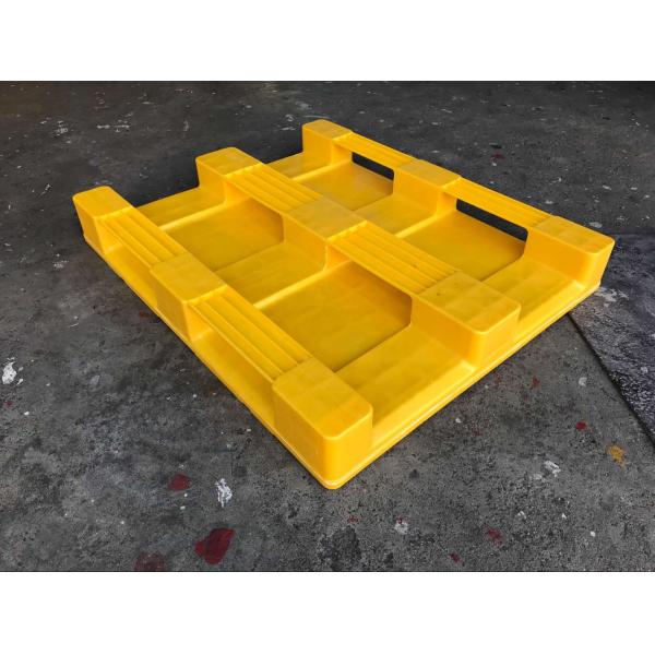 Metal Reinforced Euro Plastic Pallet for Racking Dynamic Load 1.5T and Racking Load 1.2T