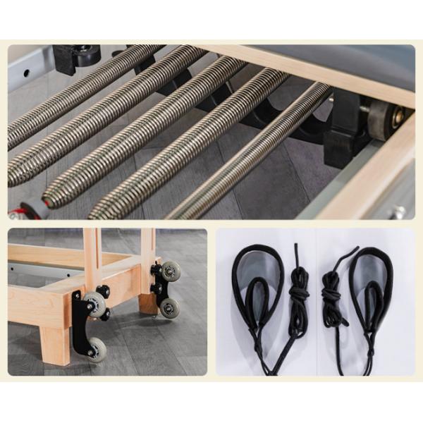 Maple Folding Pilates Core Bed Women'S Sculpture Yoga Flat Bed Private Teaching