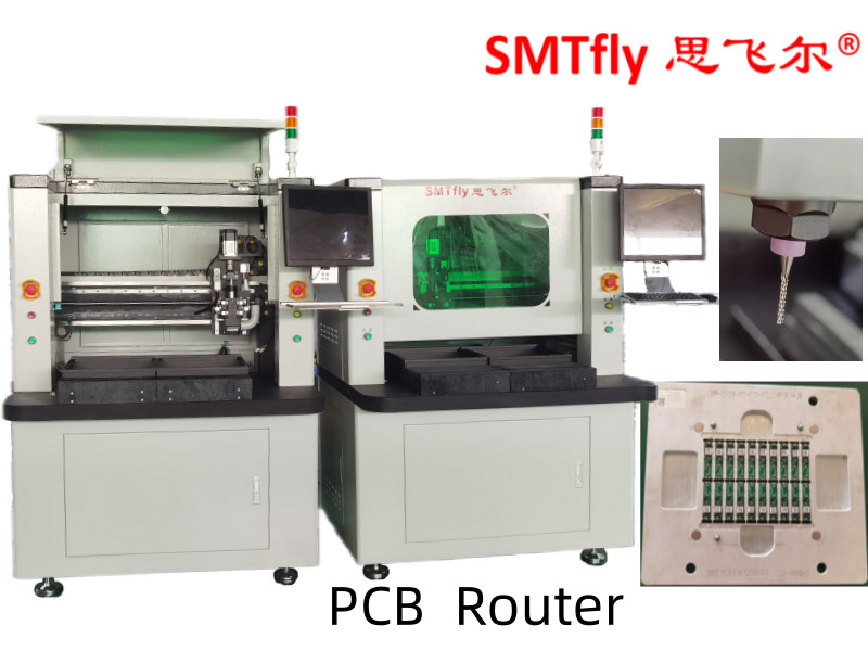 маршрутизатор PCB Depaneling 220V 4.2KW автоматический с системой Windows 7