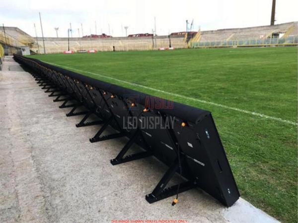 P10mm Stadium Sports Perimeter LED Display LED Digital Advertising Billboard Screen