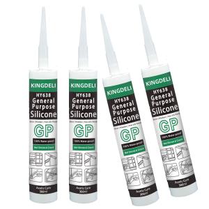 Mastic acétique de silicone de résistant à l'eau d'acidité pour la salle de