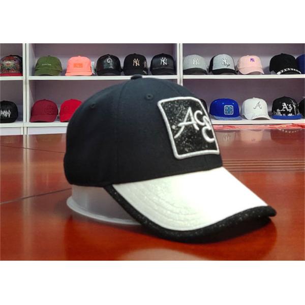 Unisex 3D Embroidered Baseball Caps ACE Adjustable Metal Back Closure