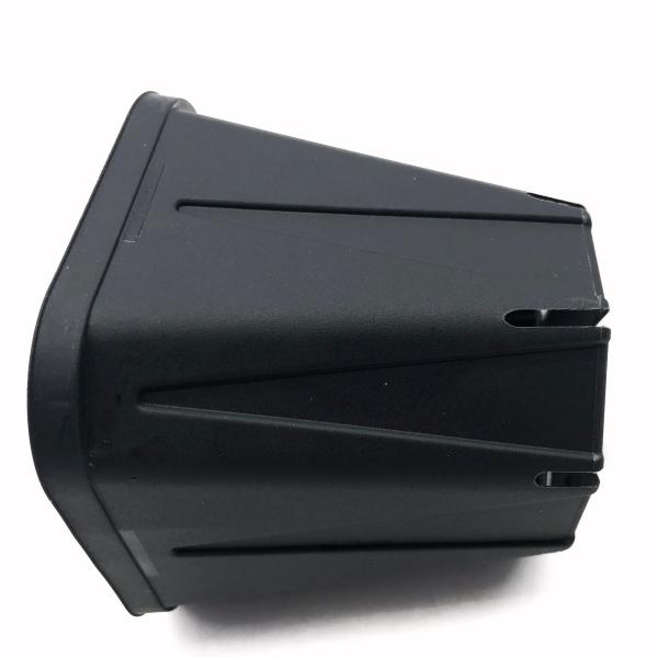 Small Flower garden plant pot square black plastic nursery pots rectangular plastic nursery pots for Agricultural greenhouse