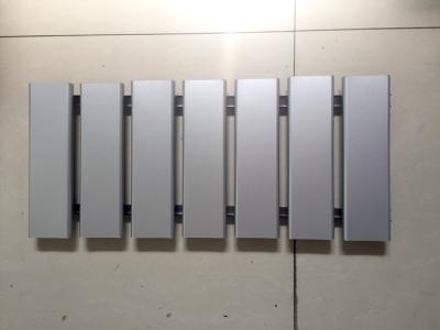 Aluminum / Galvanized 84R Suspended Linear Metal Ceiling for Interior Decoration