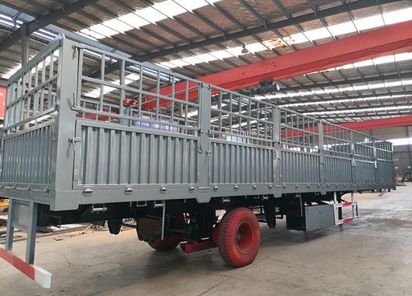 Heavy Duty Fence Trailer Cargo Transport Semi-Trailer With 60t-70t Load Capacity