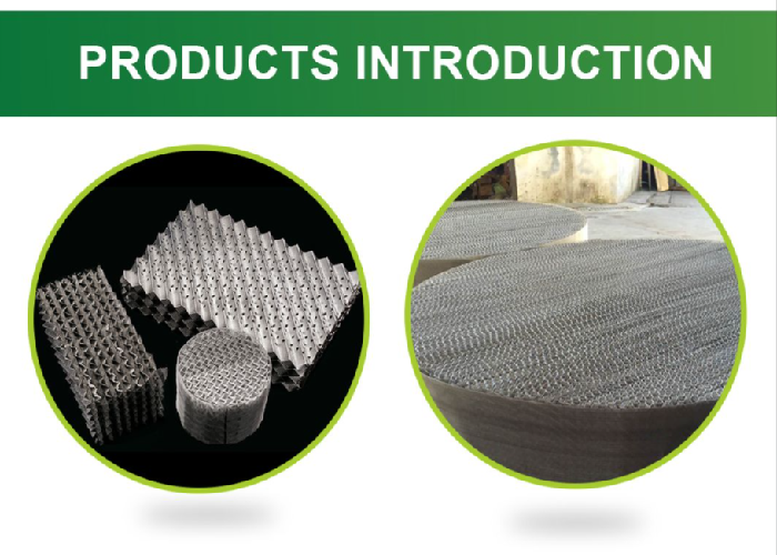 LuoJie Compact Metal Corrugated Structured Packing High Capacity Low Pressure Loss