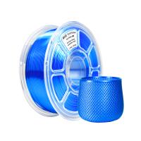 Filamento para impresión 3D iboss 3d Silk Blue 1.75mm PLA Plus Resistencia Mejorada para Impresora 3D 1000g