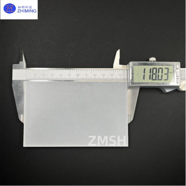​​Sapphire Blank 118mm×74mm×8mm High Hardness for Infrared Windows​​