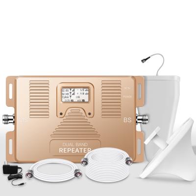 Dual Band 1800/2100MHz 2G/3G/4G Signal Booster with LCD Display