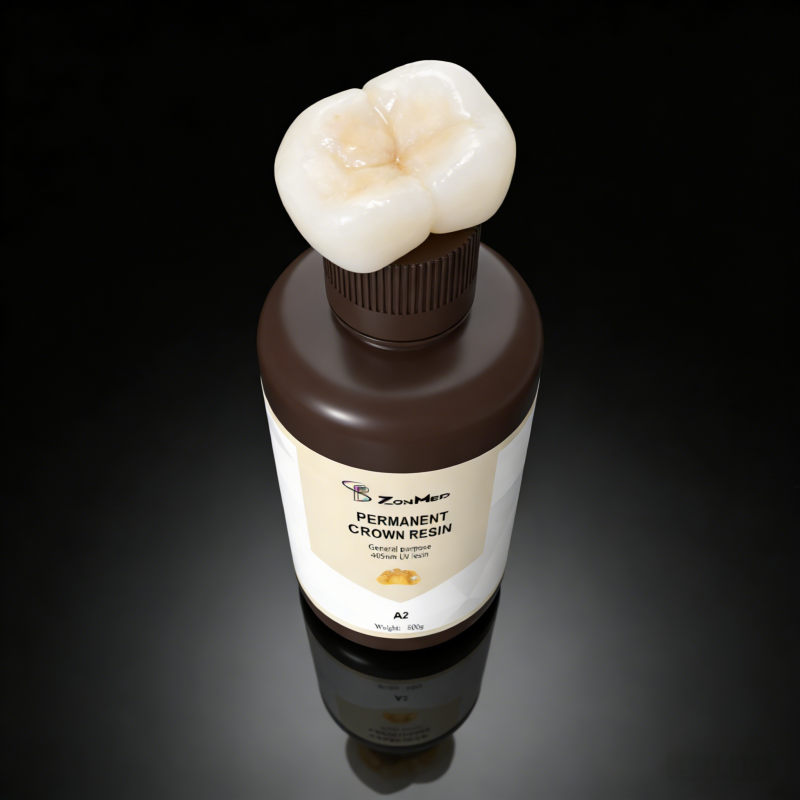 Permanent Crown Bridge Resin Dental Biocompatibility Designed for Safe Dental Crown Providing Compatibility and Longevity