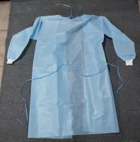 Robes tricotées en gros d'isolement d'hôpital de Cutt AAMI L3