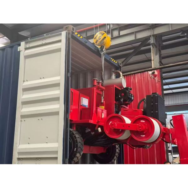 1700mm Hydraulic Puller And Tensioner Diesel 77kw 103hp 2x60 1x120kN For Heavy Industrial