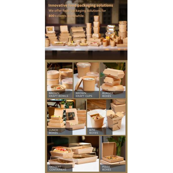 Таможня напечатала жиронепроницаемую коробку бумаги Kraft на вынос