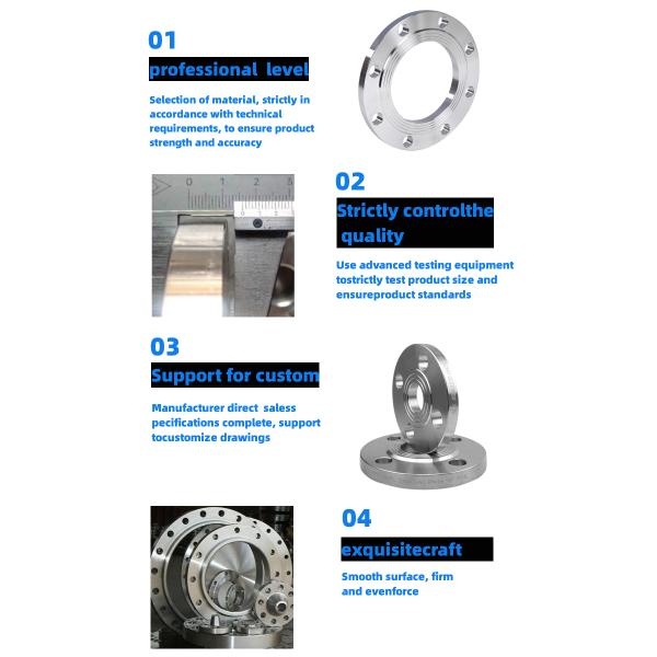 1 6 2 manguera flexible trenzada de acero inoxidable Ansi Din 304 316l Flange ciego suministrado libremente ISO9001