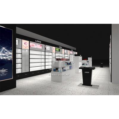 OEM Skincare Display Shelves Stands