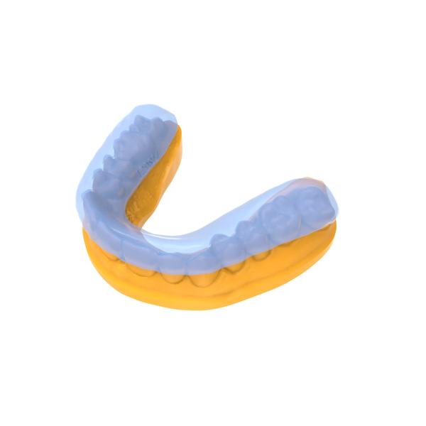 Résine thermotrope pour coussinet de mâchoire transparent